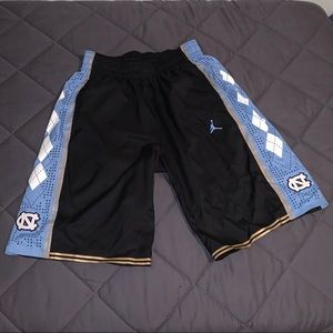 Authentic Jordan North Carolina Basketball Shorts